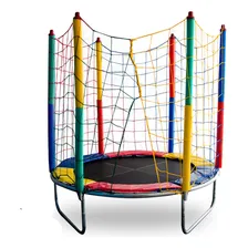 Pula Pula Cama Elastica Lona de salto Preto Foto mini  2