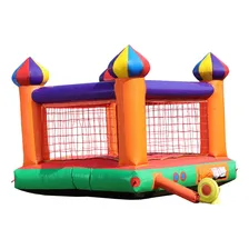 Pula Pula Inflável Castelinho 3x3m Com Lona Kp1000 E Motor Foto mini  3