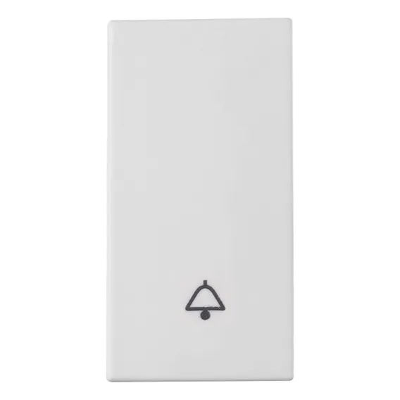 Pulsador Simb. Campainha - Delta Mondo (5td9 850-0pa01) Cor Branco Foto 1