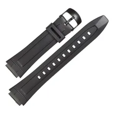 Pulseira 18mm Silicone CompatÃvel Casio Sport Aw-80 Aw-82 Cor Preta Foto mini 2