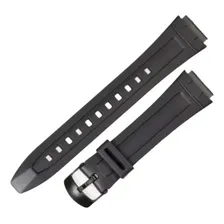 Pulseira 18mm Silicone CompatÃvel Casio Sport Aw-80 Aw-82 Cor Preta Foto mini 1