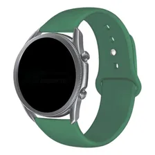 Pulseira 22mm Sport Lisa Para Samsung Gear S3 Frontier Cor Verde Foto mini 1