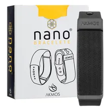Pulseira Akmos Bracelete Pulseira Bracelete Cor Preto Para Foto mini 3