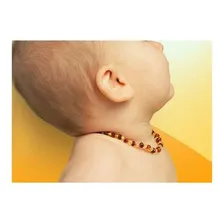 Pulseira Ambar Barroque Cognac 14cm (bebê) - Ambar Baby Care Foto mini  2