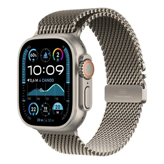 Pulseira Apple Watch Estilo Milanês De Titânio 49 Mm, Apple Foto 1
