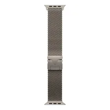Pulseira Apple Watch Estilo Milanês De Titânio 49 Mm, Apple Foto mini  3