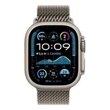 Pulseira Apple Watch Estilo Milanês De Titânio 49 Mm, Apple Foto mini  2