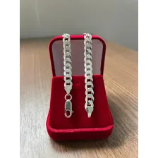 Pulseira Aqua Jóias Pulseira masculina Pulseira Grumet De Prata 7mm de prata polido, prata 925 tamanho médio para adultos 21cm de largo / 21cm de diámetro Foto mini  3