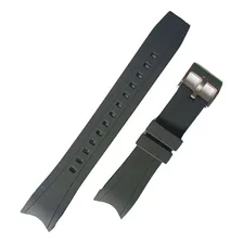 Pulseira Borracha Compatível Citizen Bj-2110-01 Foto mini  3