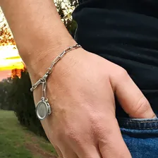 Pulseira Cadeia Consagração Nossa Senhora Do Guadalupe Inox Foto mini  2