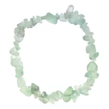 Pulseira Cascalho De Fluorita Verde Foto mini 1