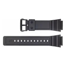 Pulseira Casio Mrw-210h Resina Preta Peça Foto mini 3