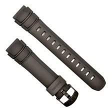 Pulseira Casio Resina Preta Hda-600, Hda-600b 18mm / 22 Foto mini 1