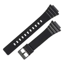 Pulseira Compatível Com Relógio Casio W-215h-1a, W-215h Cor Preto Foto mini  2