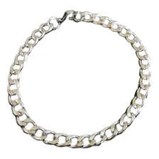 Pulseira Corrente Bracelete Masculina Fina Aço Inox Prata Foto mini 1