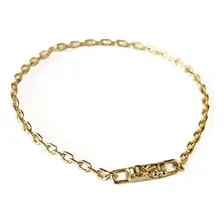 Pulseira Corrente Fecho Canhão Foto mini 1