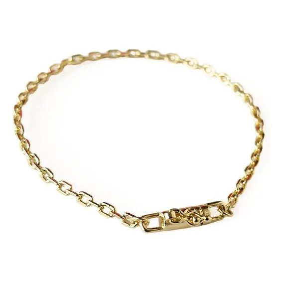 Pulseira Corrente Fecho Canhão Foto 1
