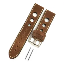 Pulseira Couro Relogio Marrom Havana Modelo 35hv (20 A 24mm) Foto  mini 1