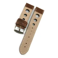 Pulseira Couro Relogio Marrom Havana Modelo 35hv (20 A 24mm) Foto mini 4