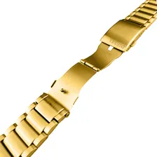 Pulseira Diesel 26mm Em Aço Inox Dourada Completa Cor Dourado Foto mini 4