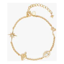 Pulseira Em Prata 925 Com Banho De Ouro Amarelo 18k Foto mini 1