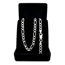 Pulseira Em Prata 925 Legítima 3x1 Grumet Maciça Masculina Foto mini 4