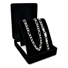 Pulseira Em Prata 925 Legítima 3x1 Grumet Maciça Masculina Foto mini 3