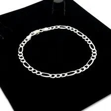Pulseira Em Prata 925 Legítima 3x1 Grumet Maciça Masculina Foto mini 2