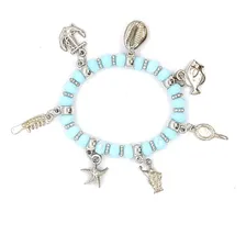 Pulseira Feminina De Iemanjá Rainha Do Mar Orixá Ajustável Foto mini 2