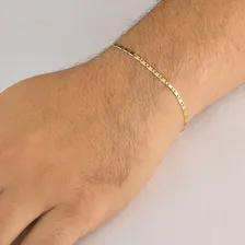 Pulseira Feminina De Ouro 18k Piastrine 19cm Foto mini 2