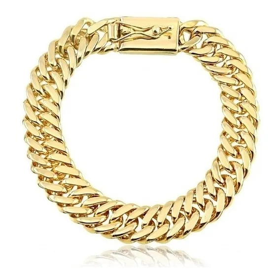 Pulseira Feminina Grumet Duplo 100% Moeda Antiga + Comprimento 20 Cm Foto 1