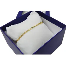 Pulseira Feminina Portuguesa Em Ouro 18k Foto mini 4