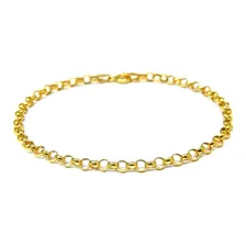 Pulseira Feminina Portuguesa Em Ouro 18k Foto mini 2