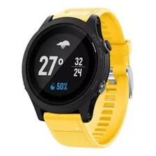 Pulseira Garmin Fenix 5 Forerunner 935 945 Approach S60 Cor Amarelo Foto  mini 1