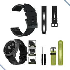 Pulseira Garmin FĂȘnix 3 FĂȘnix 6 E 6 Pro 26mm!! Cor 13 Foto mini 4