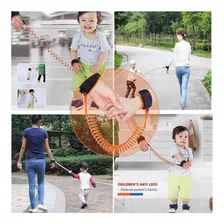 Pulseira Guia Antiperdido Infantil Criança BebĂȘ Anti Perd 2m Cor Azul Foto mini 3