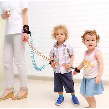 Pulseira Guia Antiperdido Infantil Criança BebĂȘ Anti Perd 2m Cor Azul Foto mini 1