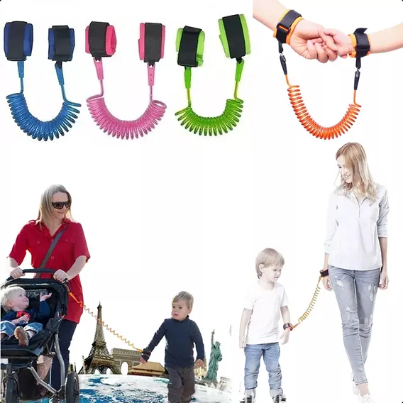Pulseira Guia Infantil Companhia De Segurança Para Criança Foto 1