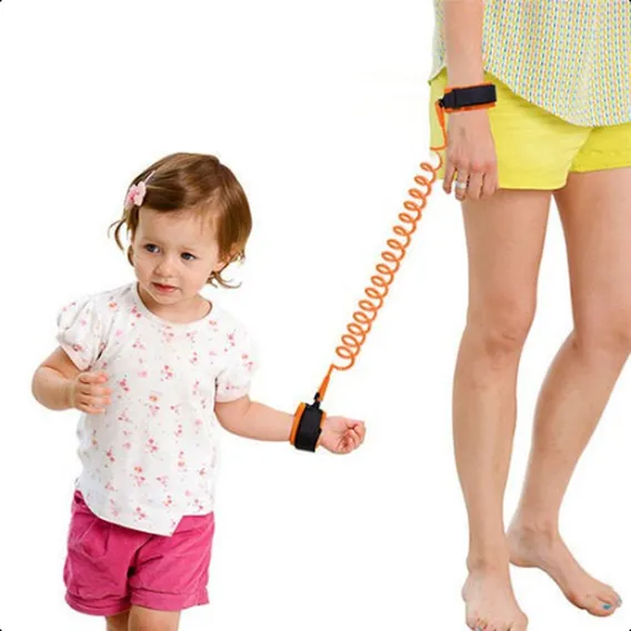 Pulseira Guia Passeio Segurança Infantil Coleira Anti Perda Criança Foto 1
