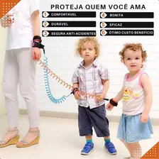 Pulseira Guia Passeio Segurança Infantil Coleira Anti Perda Criança Foto mini 2