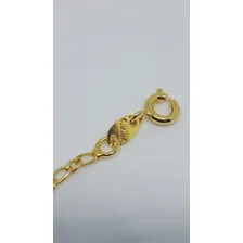 Pulseira Iantil Figuinha Para Bebe Banhada Folheada Ouro18k Co Excelente Banho De Ouro 18k C Pode Molhar Comprimento 13 Cm Diâmetro 13 Cm Foto mini 3