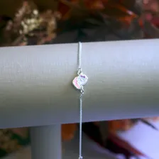 Pulseira Infantil Em Prata 925 Comprimento 14 Cm Cor Unicornio Foto mini 3