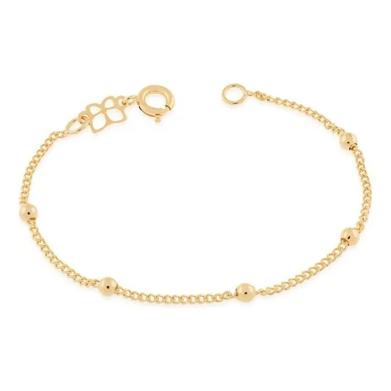 Pulseira Infantil Rommanel Formada Por Bolas 14 Cm 550104 Foto 1