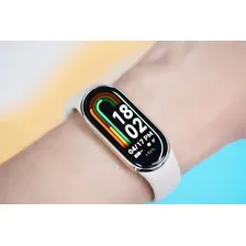 Pulseira inteligente Xiaomi Smart Band 8 Gold Foto mini 2