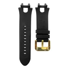 Pulseira Invicta S1 Rally Com Fecho Dourado 1510 1506 1511 Cor Preto Foto  mini 1