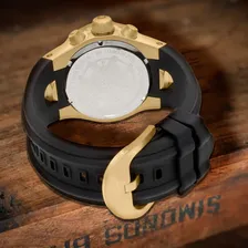 Pulseira Invicta S1 Rally Com Fecho Dourado 1510 1506 1511 Cor Preto Foto mini  2