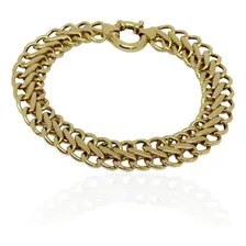 Pulseira Lacraia Grossa Ouro 18k 750 11 Mm 21 Cm Diâmetro 5 Foto  mini 1