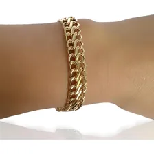 Pulseira Lacraia Grossa Ouro 18k 750 17 Cm Diâmetro 5 Cm Foto mini 4