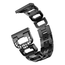 Pulseira Luxury Para Samsung Galaxy Watch Active 2 44mm Cor Preto Foto mini  2