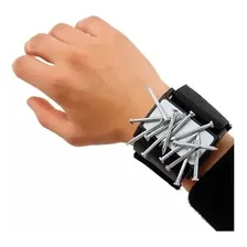 Pulseira Magnética Para Parafusos Pregos Agulhas Imã Gruda Foto mini 4